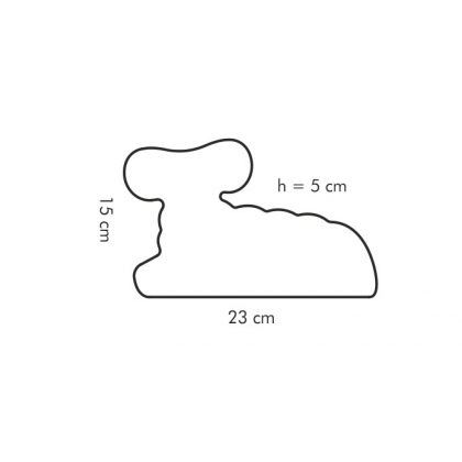 TESCOMA forma na pečení/vykrajovátko Velikonoční beránek DELÍCIA-5