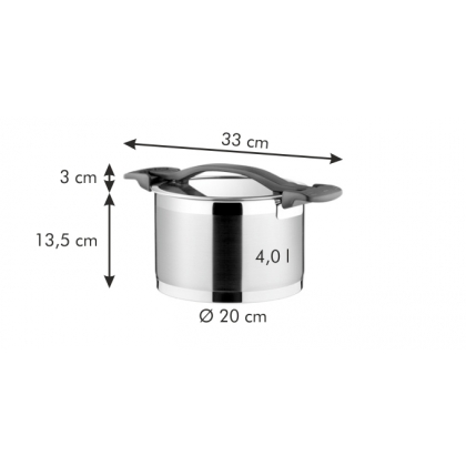 TESCOMA hrnec ULTIMA s poklicí ø 20 cm, 4.0 l-2