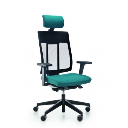 Xenon Net kancelářská židle modrá-2