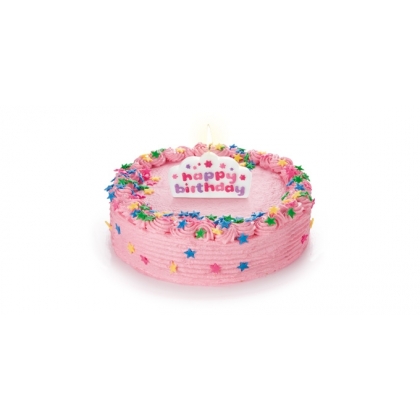 Tescoma dortová svíčka DELÍCIA KIDS, Happy birthday, růžová-2