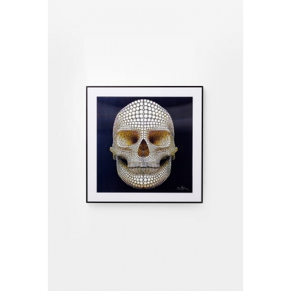 Picture 3D Skull 60x60cm