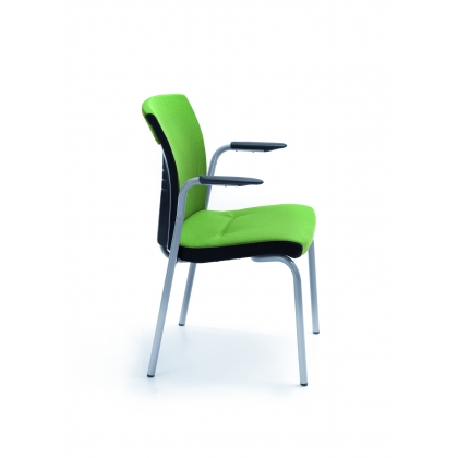 One konferenční židle zelená-2