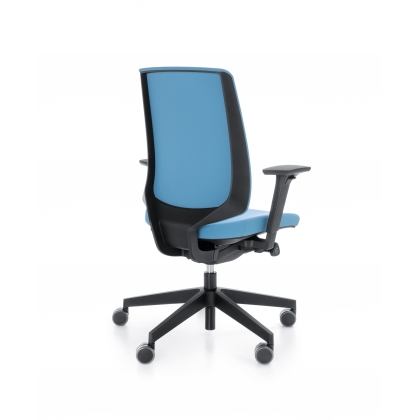 LightUp kancelářská židle světle modrá-3