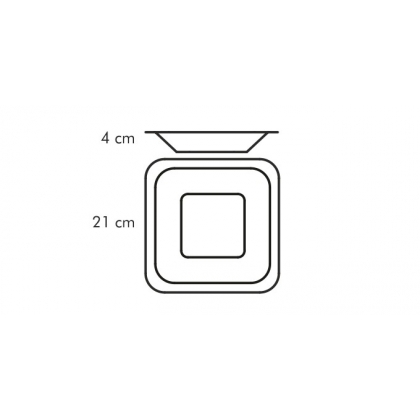TESCOMA hluboký talíř GUSTITO 21x21 cm-2