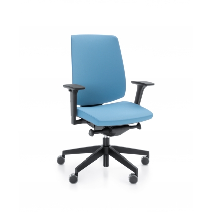 LightUp kancelářská židle světle modrá