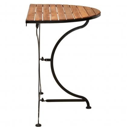 PARKLIFE Balkónový skládací stolek - hnědá/černá-3