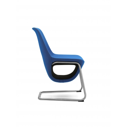Pelikan židle v modré látce-2