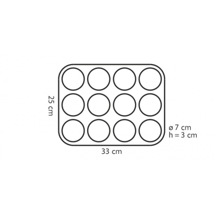 TESCOMA forma 12 muffinů DELÍCIA SILICONE-3