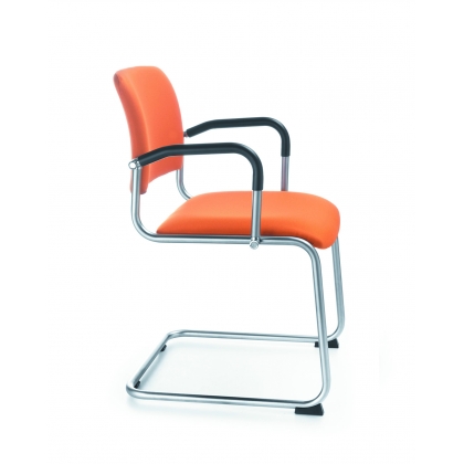 Komo konferenční židle oranžová-3