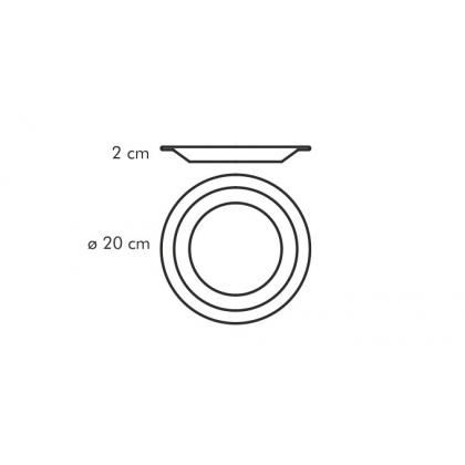 TESCOMA dezertní talíř GUSTITO ø 20 cm-2