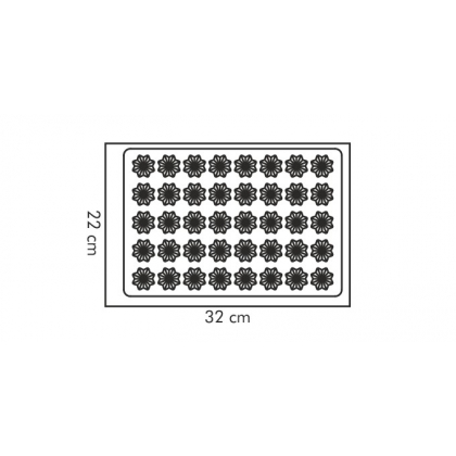 TESCOMA forma na hvězdičky DELÍCIA SILICONE 32 x 22 cm-3