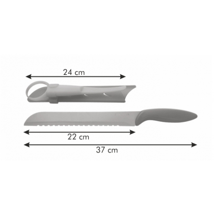 TESCOMA antiadhezní nůž na cukrové melouny PRESTO TONE 22 cm-3