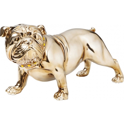 Dekorativní figurka Bulldogge Rose Gold 22cm