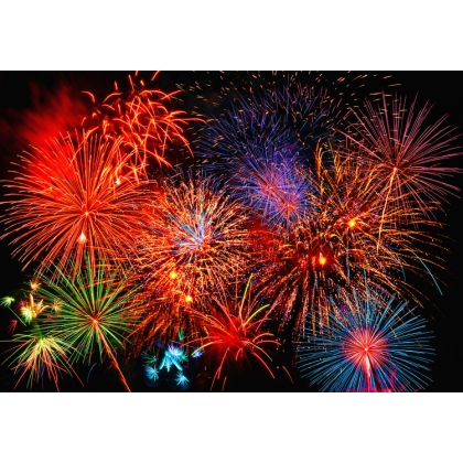 Posters Fototapeta FIREWORKS