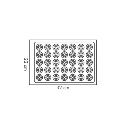TESCOMA forma na makronky DELÍCIA SILICONE 32 x 22 cm-4