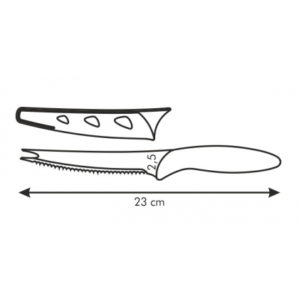 TESCOMA antiadhezní nůž na zeleninu PRESTO TONE 12 cm-5