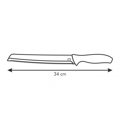 TESCOMA nůž na chléb SONIC 20 cm-2