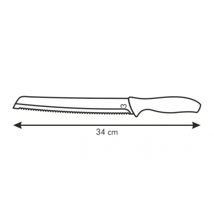 TESCOMA nůž na chléb SONIC 20 cm-2