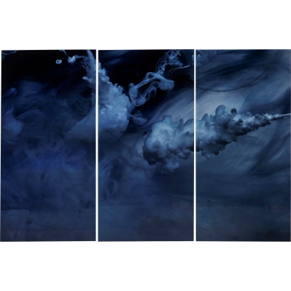 Obraz na skle Triptychon Clouds 160×240 cm - set 3 kusů