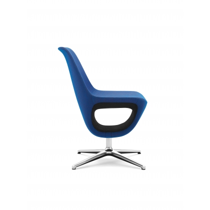 Pelikan konferenční židle modrá