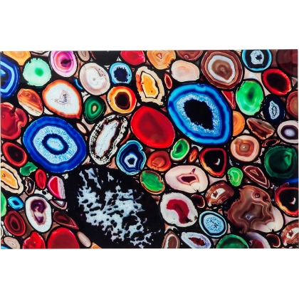 Obraz na skle Achat Colore 100×150 cm