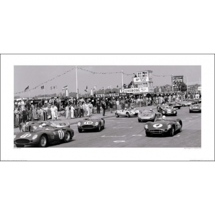 Posters Reprodukce Jesse Alexander - Tourist Trophy, Goodwood, 1959 , (100 x 50 cm)