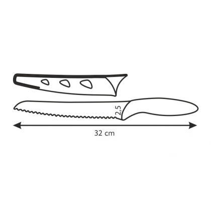 TESCOMA antiadhezní nůž na chléb PRESTO TONE 20 cm-4