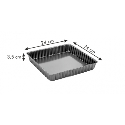 TESCOMA forma s vlnitým okrajem a odnímatelným dnem DELÍCIA 24x24cm-3