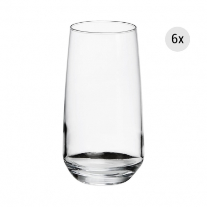 BOON Sklenice na longdrink 480 ml, set 6 ks