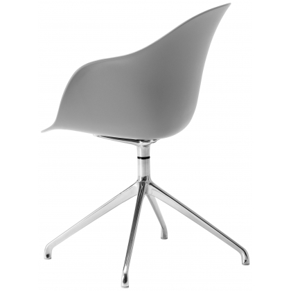 Adelaide židle otočná v šedé barvě-2