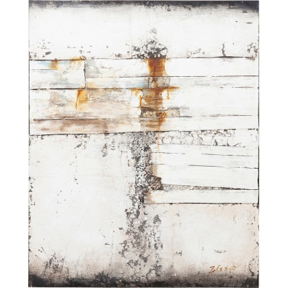 Olejomalba Abstract Grey Line Two 150×120 cm