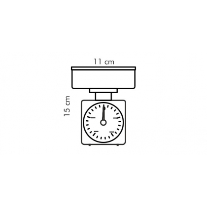 TESCOMA kuchyňské váhy ACCURA 0.5 kg-2