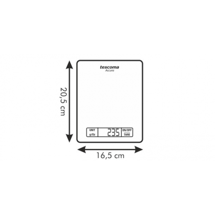 TESCOMA kuchyňské váhy elektronické ACCURA 3.0 kg-2