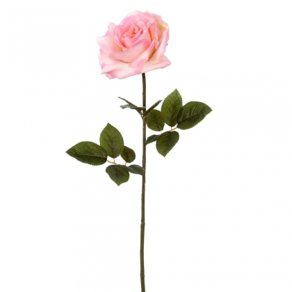 FLORISTA Růže 64 cm - sv. růžová-2