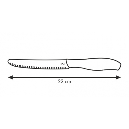 TESCOMA nůž svačinový SONIC 12 cm, 6 ks-2