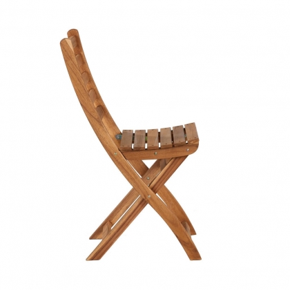LODGE Skládací židle - přírodní-3