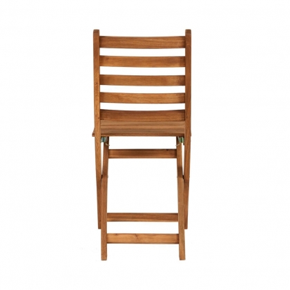 LODGE Skládací židle - přírodní-4