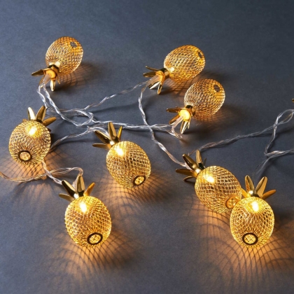MIAMI Světelný LED řetěz ananas 10 světel-2