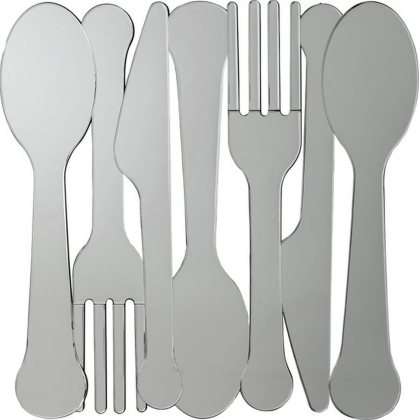 Mirror Cutlery 100x101cm