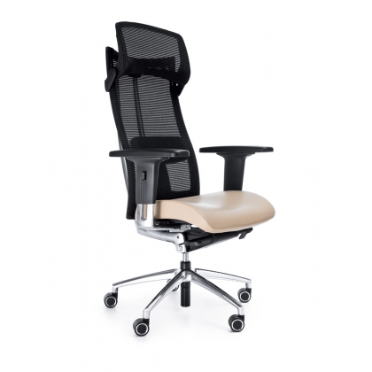 Action kancelářská židle béžová-2