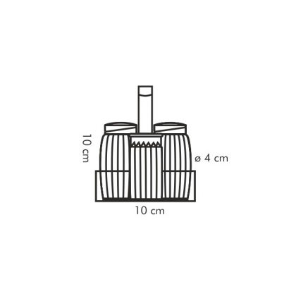 TESCOMA souprava sůl, pepř a párátka CLASSIC-2