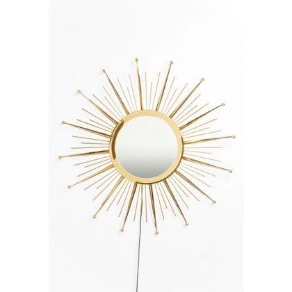 Zrcadlo Sunburst LED O90cm