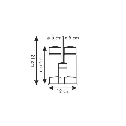 TESCOMA souprava olej, ocet, sůl a pepř CLUB-2