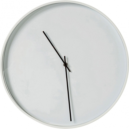 Nástěnné hodiny Timeless O40 cm - bílé
