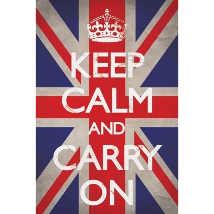 Posters Plakát, Obraz - Keep calm and carry on - union, (61 x 91,5 cm)
