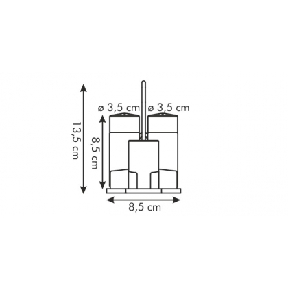 TESCOMA souprava sůl, pepř a párátka CLUB-2