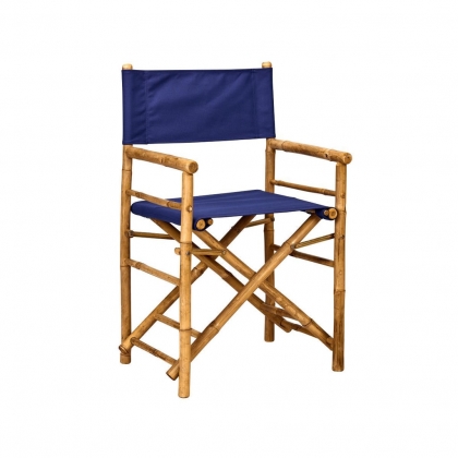 BOLLYWOOD Režisérská židle - modrá-2