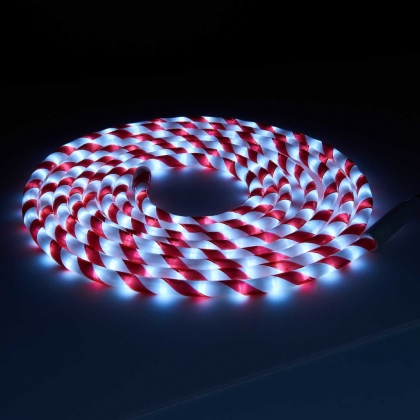 BRIGHT LIGHT LED Candy cane světelný řetěz, 180 světel-2