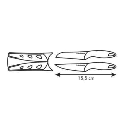 TESCOMA mini nože PRESTO 6 cm, sada 2 ks-5