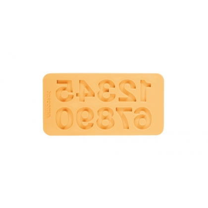 Tescoma silikon.formičky DELÍCIA DECO, čísla-Žlutá